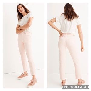 Madewell Perfect Vintage Garment-Dyed Straight Leg Jeans | 24